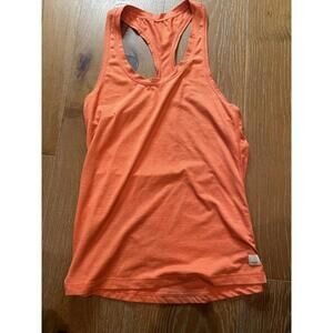 Vuori orange tank top size small